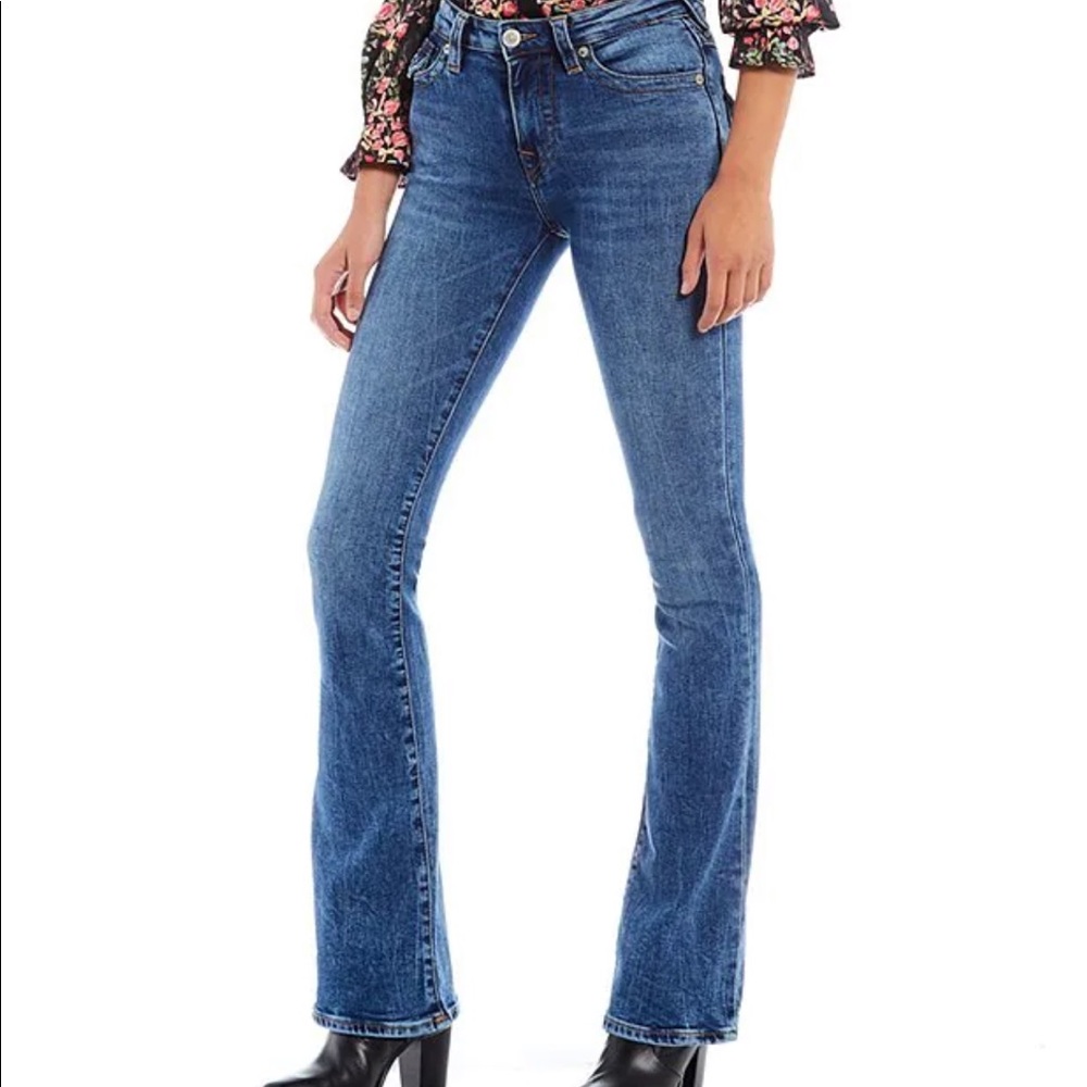 True Religion mid rise bootcut jeans